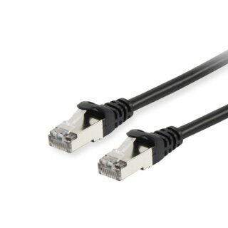 Equip Patchkabel Cat6 S/FTP 2xRJ45 1.50m schwarz LSZH Polybeutel
