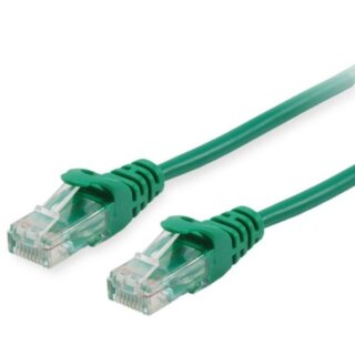 Equip Patchkabel Cat6 U/UTP 2xRJ45 0.15m grün Polybeutel