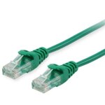 Equip Patchkabel Cat6 U/UTP 2xRJ45 0.15m grün...