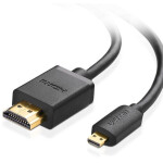 UGREEN Micro HDMI Male To HDMI Male Cable 3m