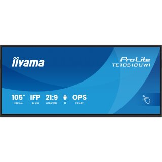 IIYAMA 265.7cm(105") TE10518UWI-B1AG 21:9 M-Touch 4xHDMI VA retail (Speditionsversand)