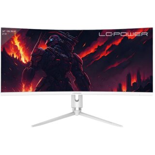 LC-Power 86.36cm (34") LC-M34-Q-C-PRO DP+HDMI+USB-A/-C+RJ45