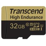 CARD 32GB Transcend Hochbelastbar microSDHC/SD-Adapter...