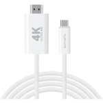 4smarts USB-C auf HDMI Kabel 2m. wei