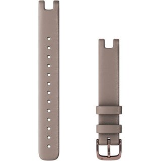 Garmin Wechselarmband Lily 14mm ital. Leder Taube/Mokka