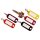 DURABLE Schlüsselanhänger Key Clip 6 Stück farbig sortiert