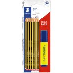 STAEDTLER Bleistifte HB Noris 120 Big Pack + 1 Textmarker...
