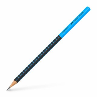 FABER-CASTELL Bleistift Grip 2001 Two Tone sw/blau 12er