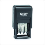 trodat Datumstempel Printy DE schw + Kissen schw 4810