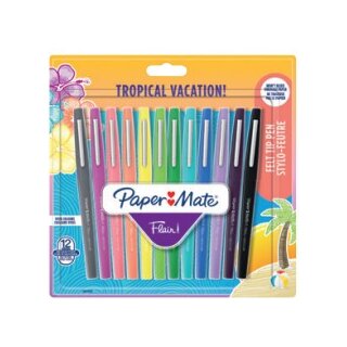 PAPER MATE Faserschreiber TROPICAL VACATION F