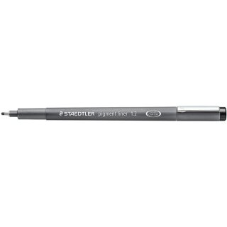 STAEDTLER pigment liner 1.2mm schwarz 10 Stück