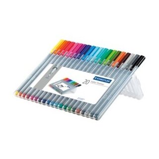 STAEDTLER Fineliner triplus 20 St box