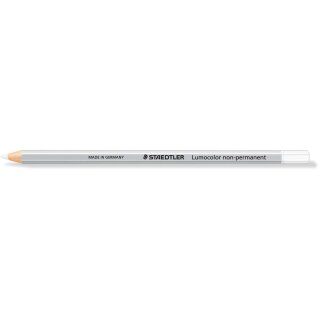 STAEDTLER Trockenmarker nonpermanent weiß 12 Stück