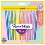 PAPER MATE Faserschreiber Flair 12er PASTELL M 0.7 mm...