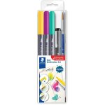 STAEDTLER Wassermalset Schmetterling(3Pinselmarkern. 1Pigmen