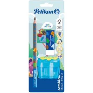 Pelikan Schreiblernbleistift Set Combino BS.Rad..Ansp..blau