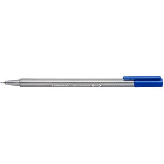 STAEDTLER Fineliner triplus blau 4er-Set retail