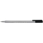 STAEDTLER Fineliner triplus schwarz 4er-Set retail
