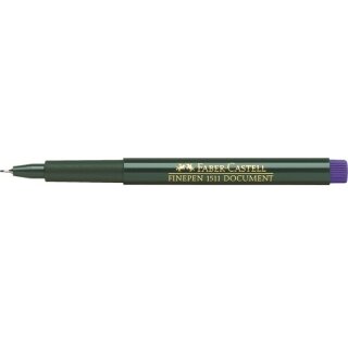 FABER-CASTELL Faserschr. Finepen 1511 0.4 mm blau 10Stk.
