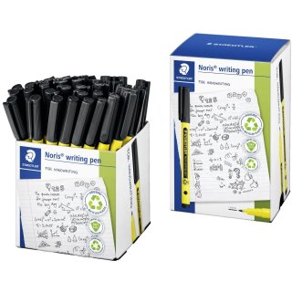 STAEDTLER Fineliner Noris writing pen schwarz 0.6mm Fein