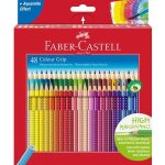 FABER-CASTELL Buntstift Colour Grip 48er Kartonetui