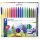 STAEDTLER Fasermaler Noris 20er-Set im Kartonetui 1mm retail