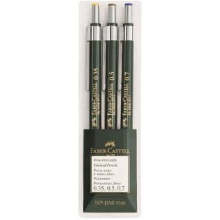 FABER-CASTELL Druckbleistift TK-Fine 9760 3er Etui