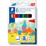 STAEDTLER Fasermaler Noris Jumbo 6er-Set retail