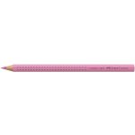 FABER-CASTELL Buntstift Jumbo Grip Flamingopink 12er
