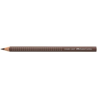 FABER-CASTELL Buntstift Jumbo Grip Schokobraun 12er