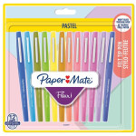 PAPER MATE Faserschreiber Flair 6er PASTELL M 0.7 mm Blister