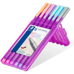 STAEDTLER Fineliner triplus rPP. 6 Stück
