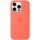 APPLE iPhone 16 Pro Silicone Case with MagSafe - Tangerine