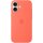 APPLE iPhone 16 Silicone Case with MagSafe - Tangerine