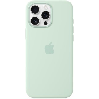 APPLE iPhone 16 Pro Max Silicone Case with MagSafe - Aquamarine