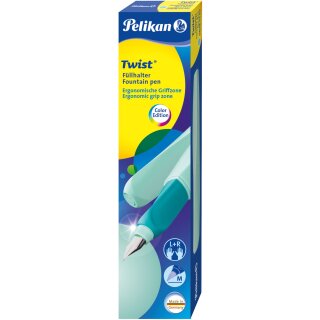 Pelikan Füllhalter Twist P457 M Neo Mint +1GTP Faltschachtel