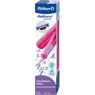 Pelikan Pelikano Junior Schreiblernfüller Rechtshä. Pink A