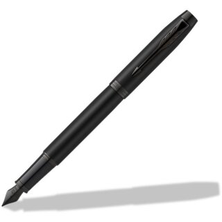 PARKER Füller IM Achromatic F Blau Geschenkbox