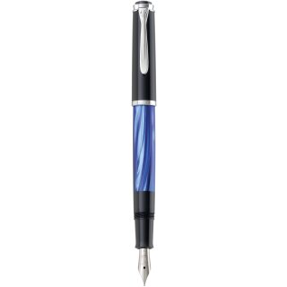Pelikan Füllhalter M205 Blau-Marm. M Geschenkbox