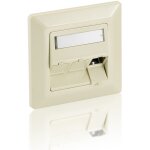 Equip Unterputzdose +Frontplatte 3 Keystone 45° RAL...