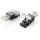 Equip Steckverbinder RJ45 Cat5e 2Stk ungeschirmt werkz Polybeutel