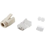 Equip Steckverbinder Cat6A RJ45 100er Set UTP ungeschirmt