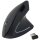 Equip Optische Ergonomic Maus kabellos USB Rechtshänder sw