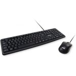 Equip Kabelgebundene Kombi Keyboard+Mouse. schwarz. spanisch