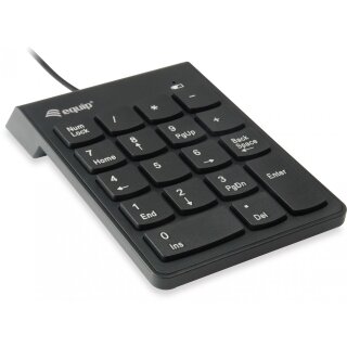 Equip Kabelgebundene USB Nummernblock schwarz