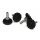 Equip Füße für Serverschränke 4Stk 60mm schwarz