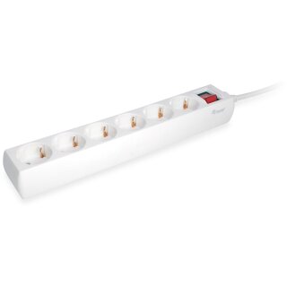 Equip Steckdosenleiste 6-fach Schuko 1.5m Kabel mit Schalter