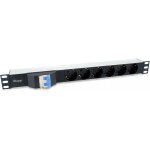 Equip Steckdosenleiste 19"(1HE)6fach Schuko 1.8m...