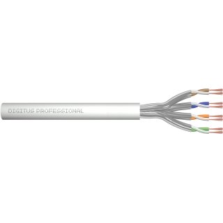 DIGITUS CAT 6A U/FTP Twisted Pair Roh-Patchkabel. 100m.grau