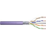 DIGITUS Instal-kab Cat6 F/UTP tw.Pair 100m violett